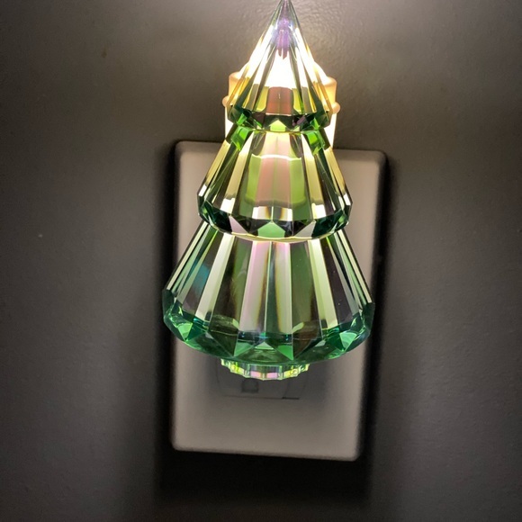 🎄Crystal Tree Nightlight Wallflower Plug In Brand New Bath & Body Works - Picture 5 of 9